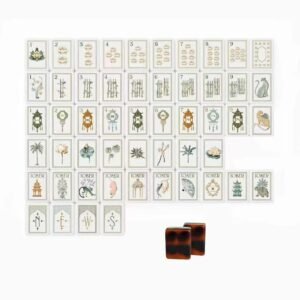 Four-layer tortoiseshell mahjong